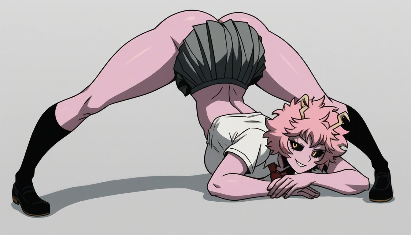 Very Long Legs, Red Tie, Jack O' Lantern Hentai AI Porn