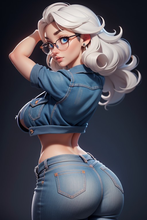 Large Breasts, Thicc And Juicy, Middle Aged Woman Hentai AI Porn