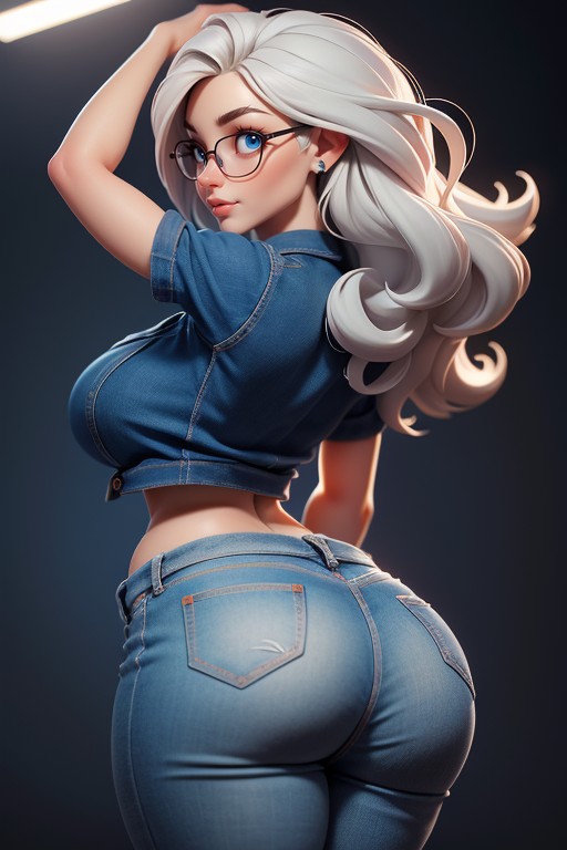 Office Jacket, Huge Massive Ass, Jacket Hentai AI Porn
