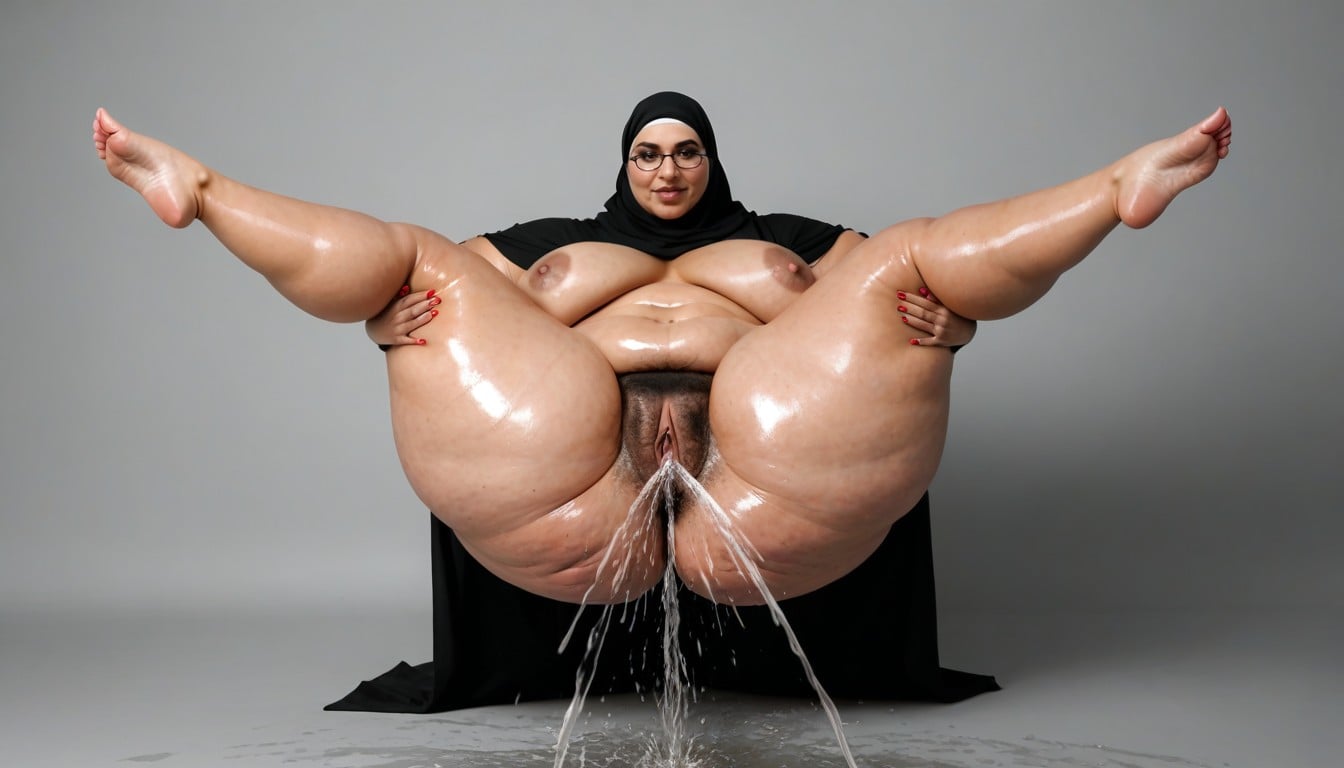 Traditional Dress And Abaya, Jewelry, Gigantic Ass AI Porn