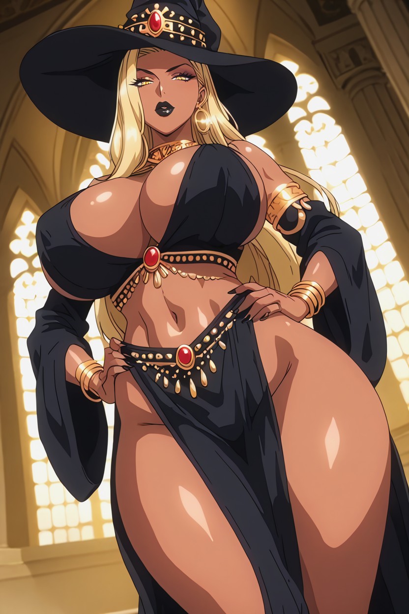 Busty, Thick Thighs, Standing Hentai IA