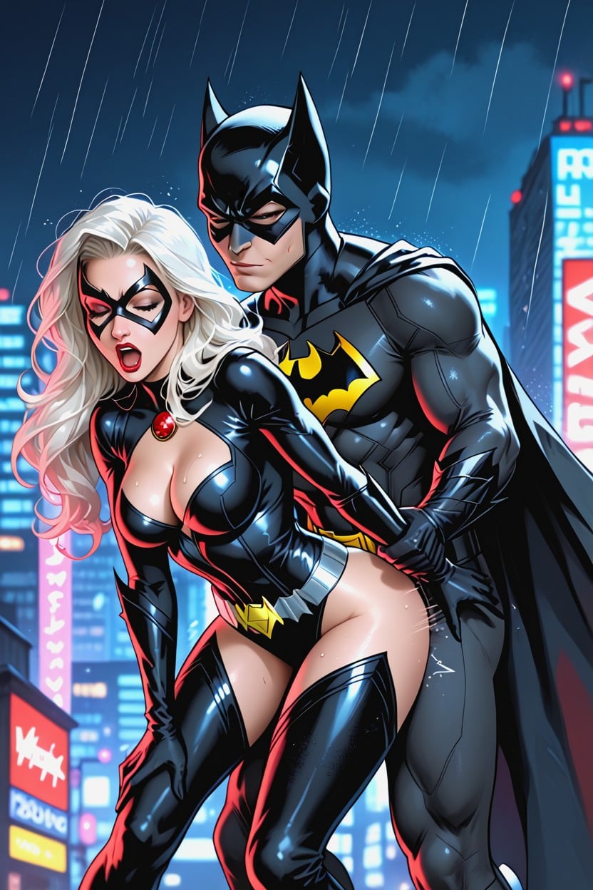Wide Hips, Superhero, Doggy Style AI Porn