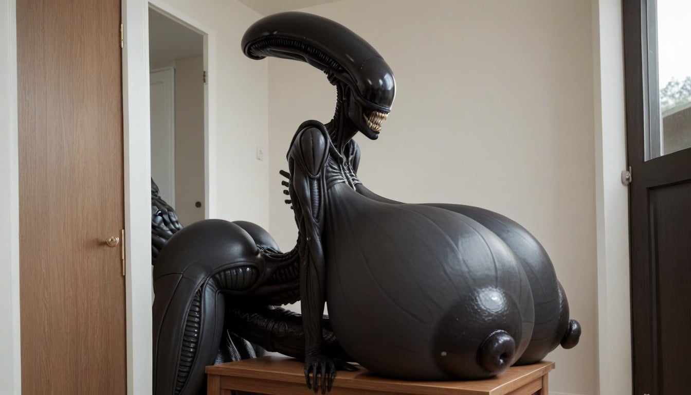 Six Pack Visible, Ass Focus, Visible Ribs AI Porn