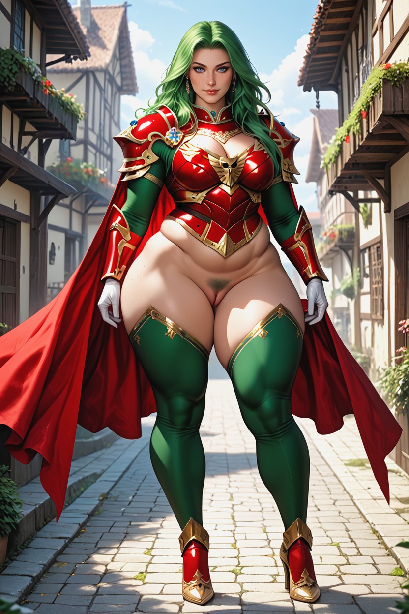 Pussy Labia, Golden Armour, Beautiful Eye AI Porn