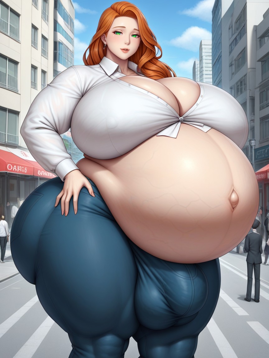 Muslos Gruesos, 'hyper Round Breasts', 'hyper Round Ass' Porno IA