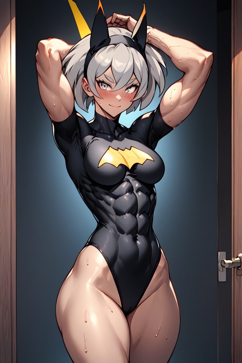 Large Ass, Fit, Grey Hair Hentai AI Porn