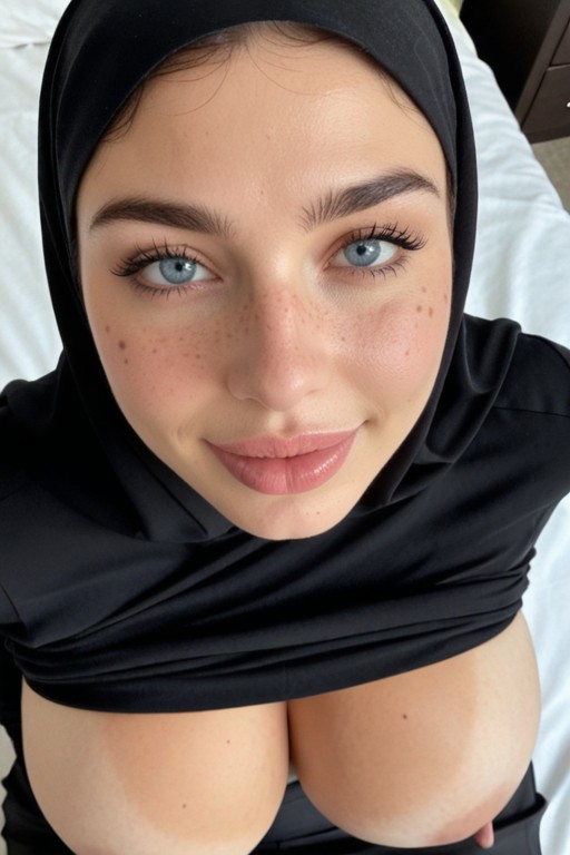 Massive Rounded Ass, Submissive, Surprised Face AI Porn