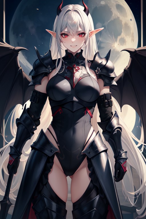 Skinny, Pale Light, Hourglass Shaped Body AI Porn