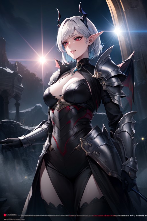 Waist Shot, Full Moon, Succubus AI Porn