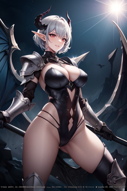 Full Armor, Succubus, Extremely Waist AI Porn