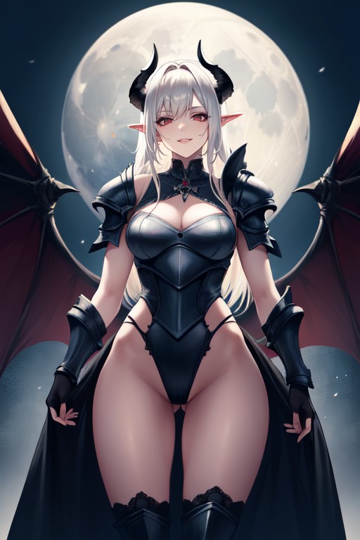 Night, Fit Body, Succubus AI Porn