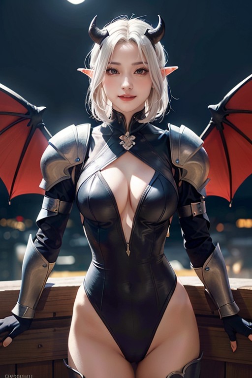 Fit Body, Succubus, Extremely Waist AI Porn