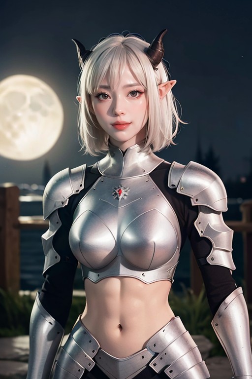 Onesie, Succubus, Moonlight AI Porn