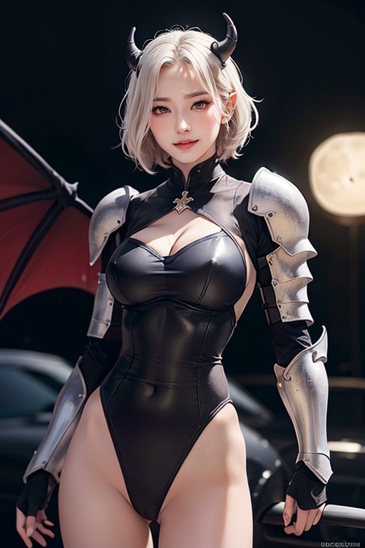 Big Moon, Succubus, Waist Shot AI Porn