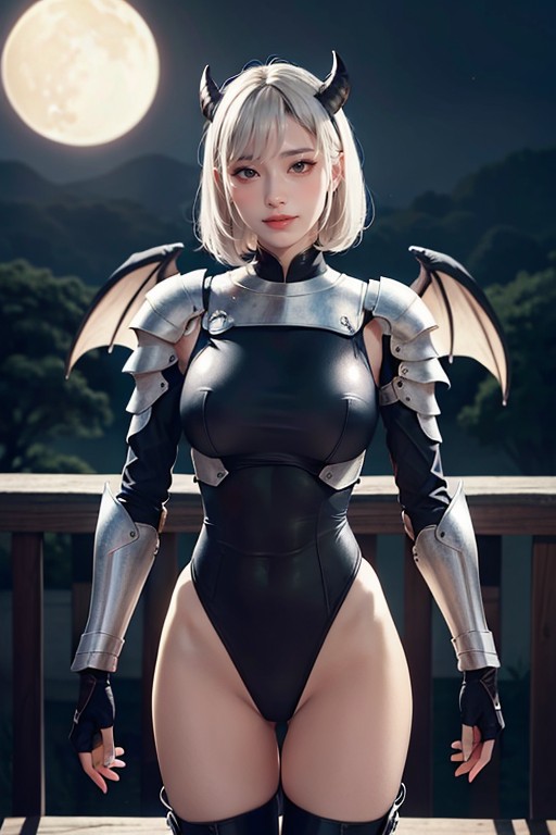 Abs, Knight Armor, Gothic AI Porn