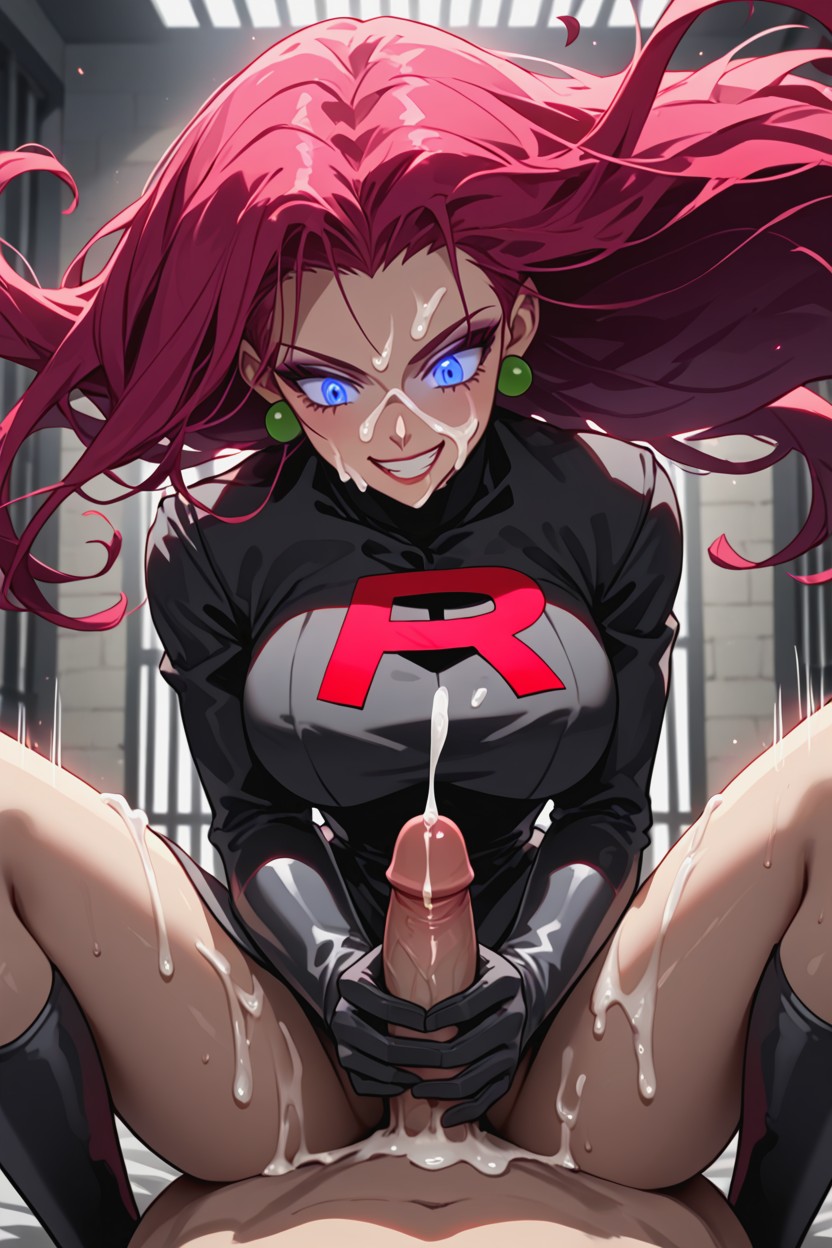 Pov, Detailed Horny Face, Jailcell Hentai AI Porn