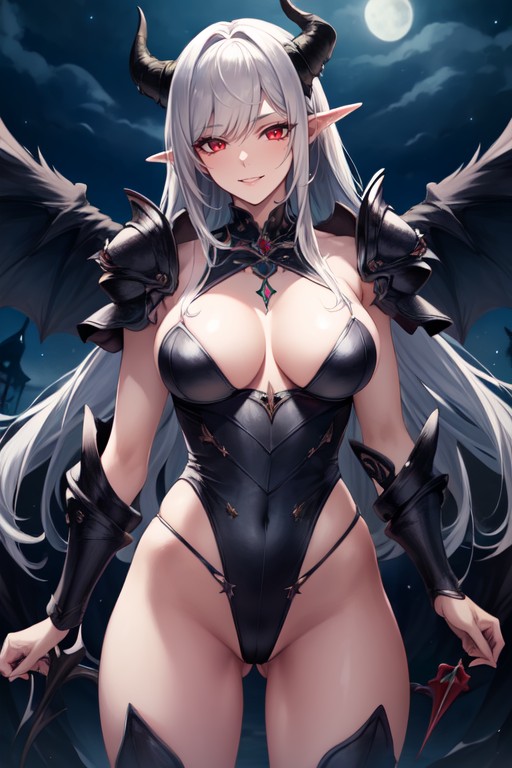 Body, Extremely Waist, Night AI Porn
