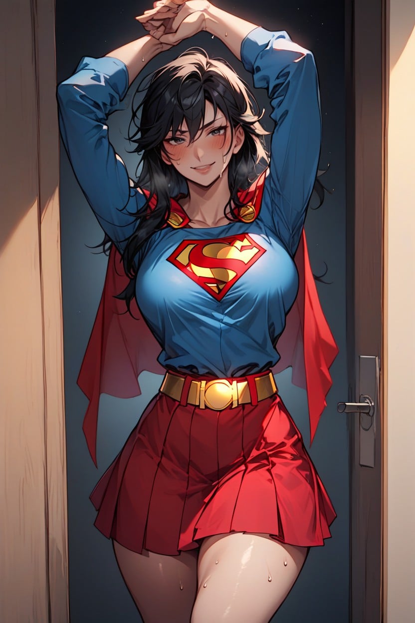 Front View, Long Length, Standing Hentai AI Porn