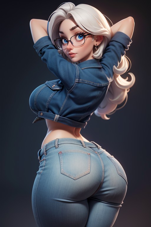 Jacket, Middle Aged Woman, Office Jacket Hentai AI Porn