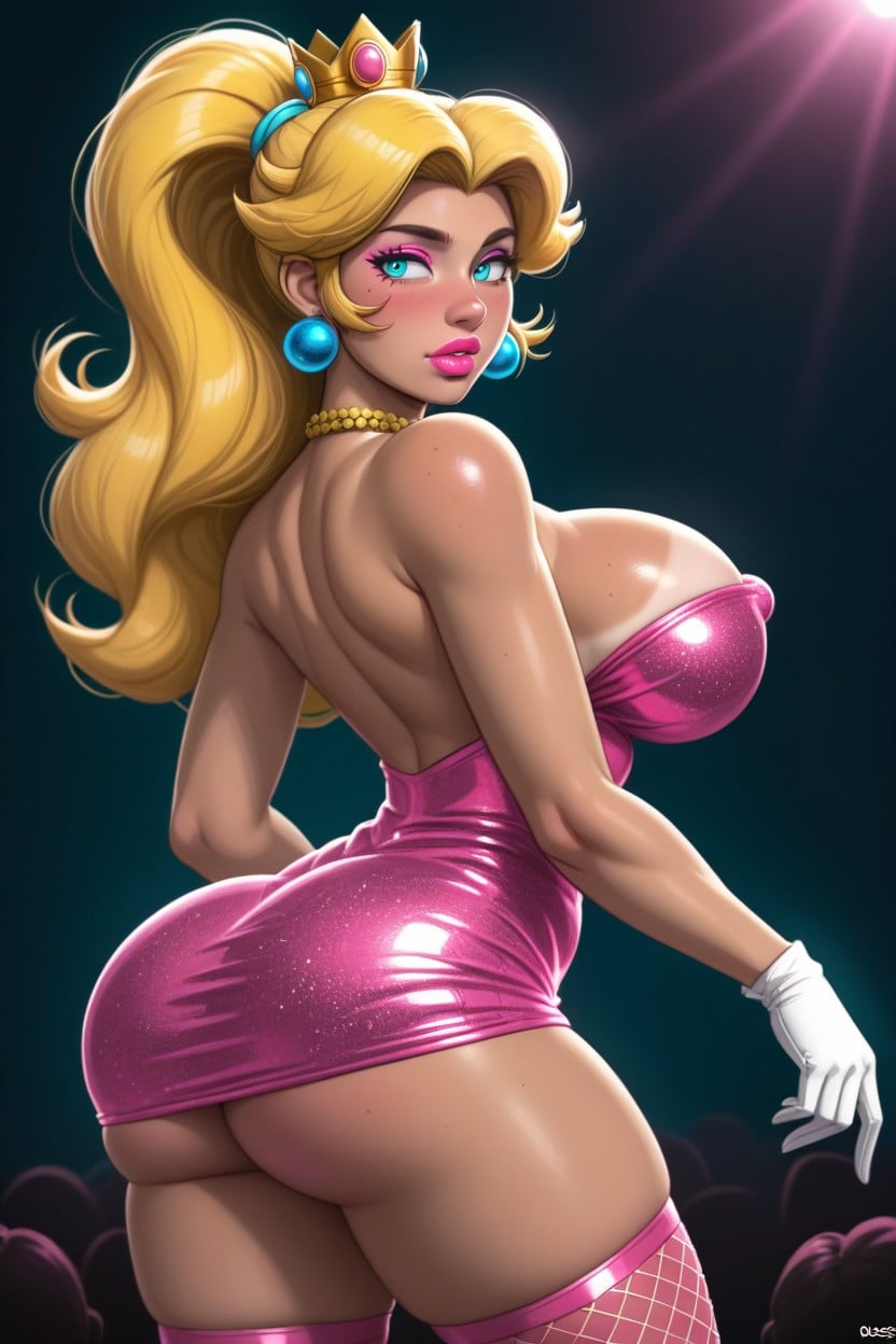 Partially Clothed, Puffy Nipples, Plumped Butt Hentai AI Porn