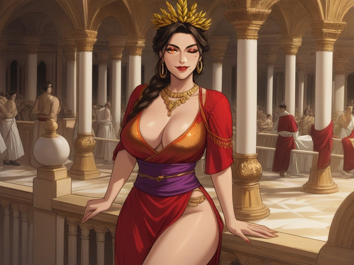 Low Waist Length, Wide Chest, Perfect Regal Face Porno latina IA