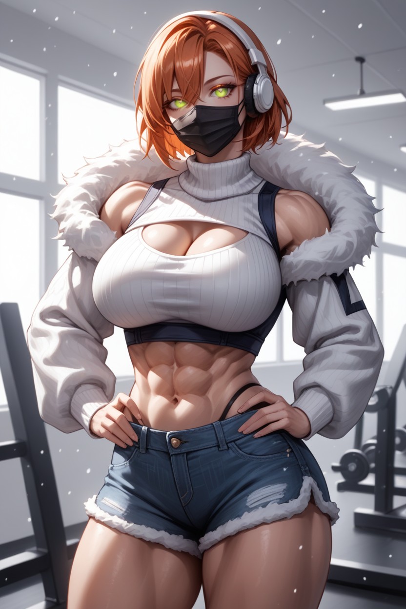 Shrug Clothing, Large Breasts, Breasts Hentai AI Porn