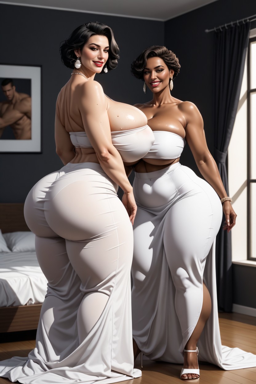 Perfect Shapely Figure, Sweat A Lot, 30+ AI Porn