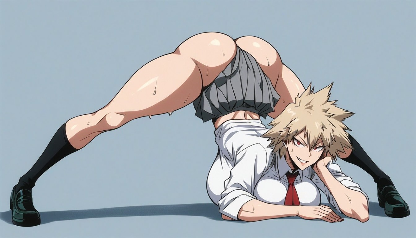 Red Tie, Anime Style, 25+ Hentai AI Porn