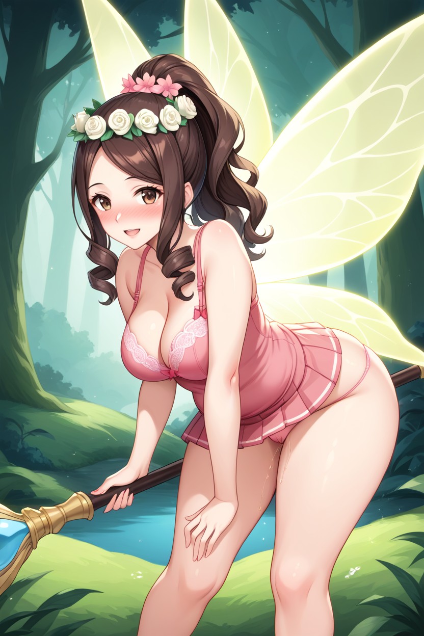 Dutch, Playful Pose, Front View Hentai AI Porn