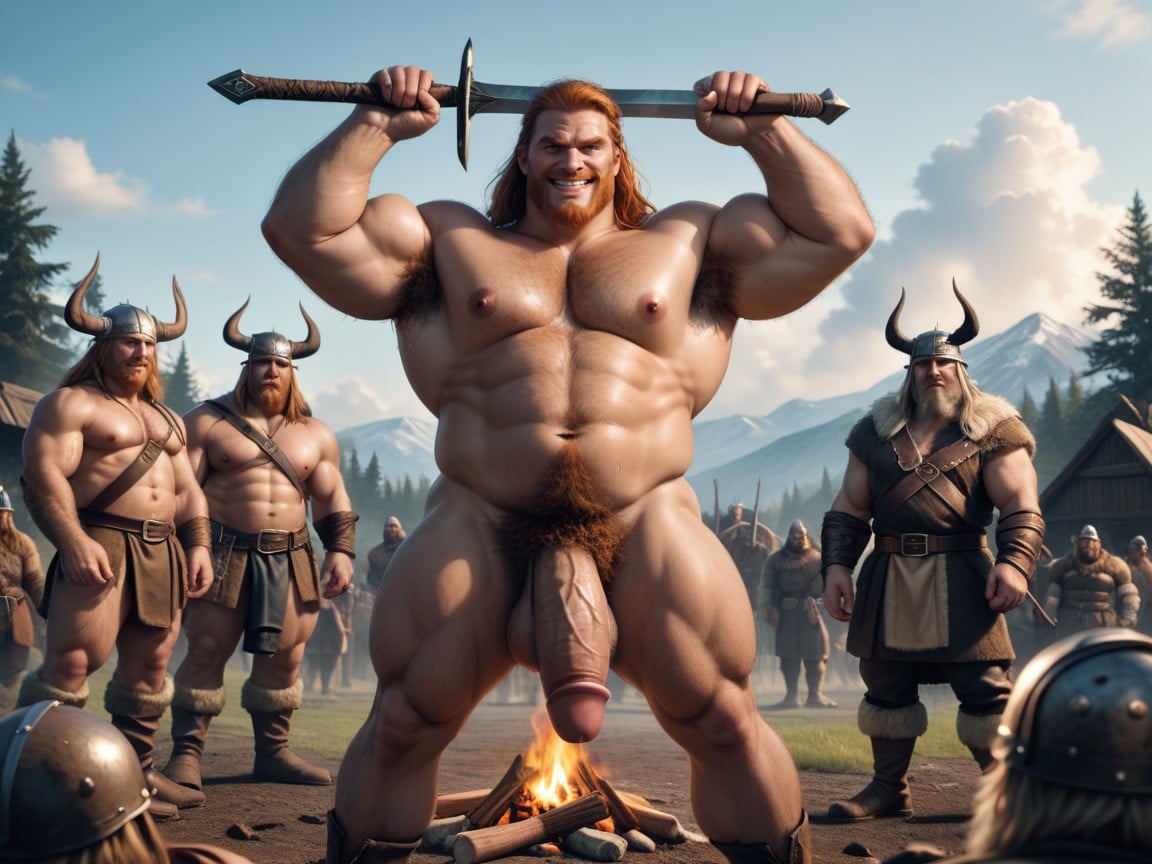 Leather Accessories, Viking Village, 18+ Porno IA Gay