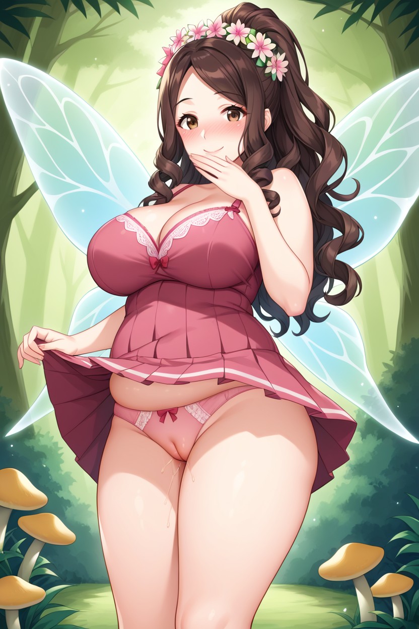 Innie Pussy, Ultra Detailed, Playful Pose Hentai AI Porn