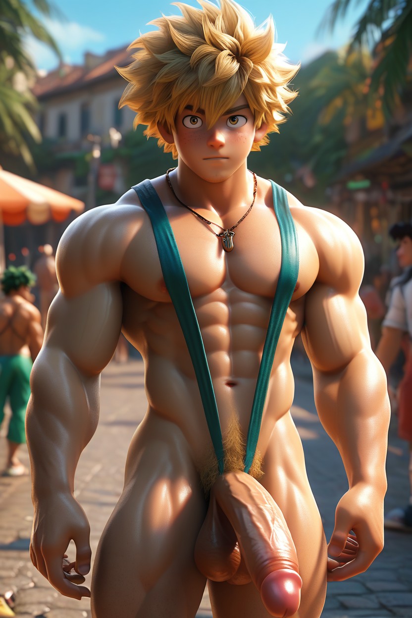 Massive, Biceps, Fit AI Gay Porn