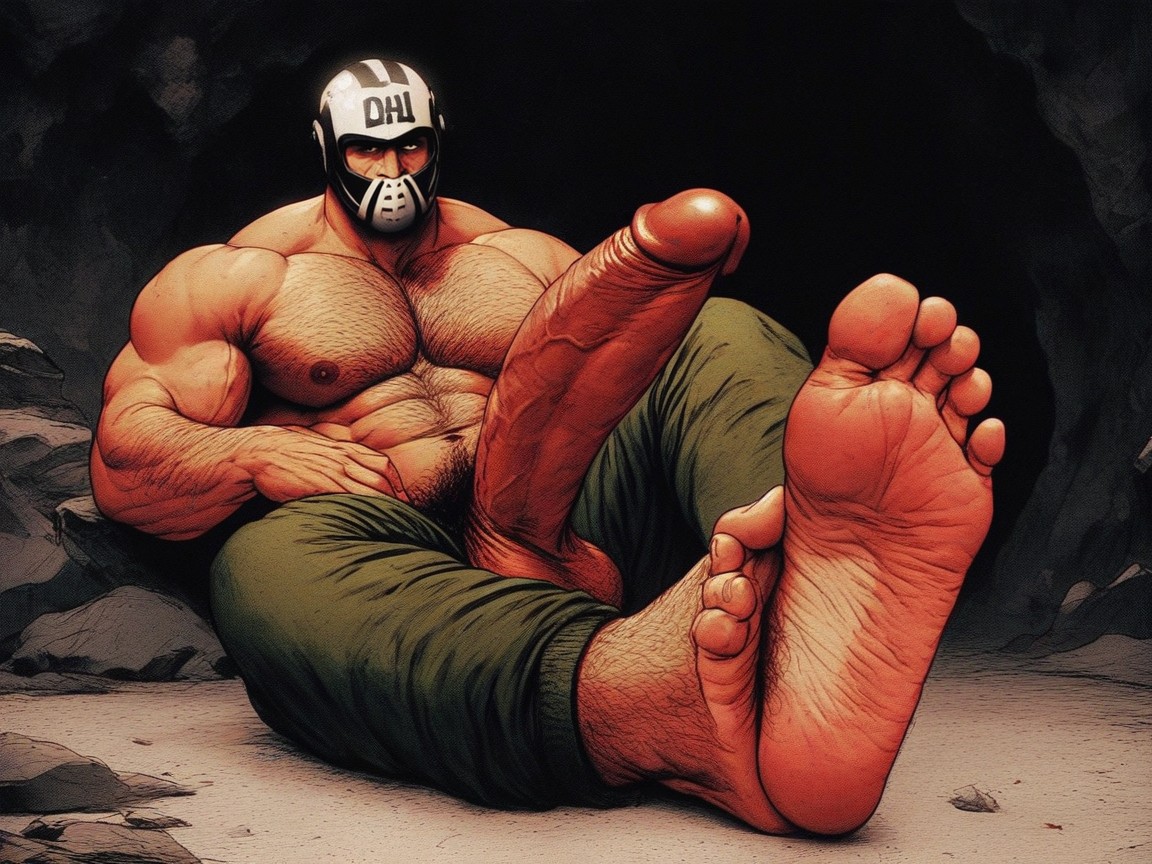 Muscular, Strong, Masculine KI Schwulenporno