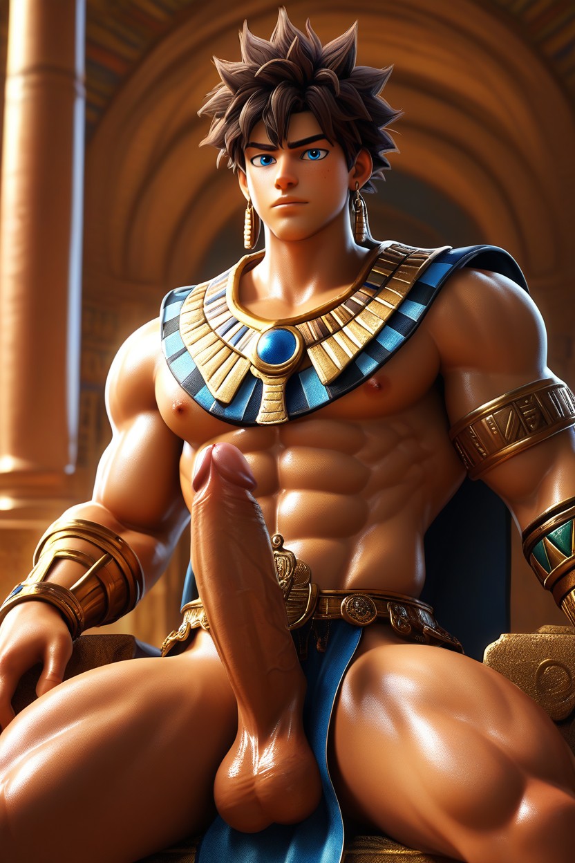 25+, Skimpy Outfit, Headdress ゲイAIポルノ