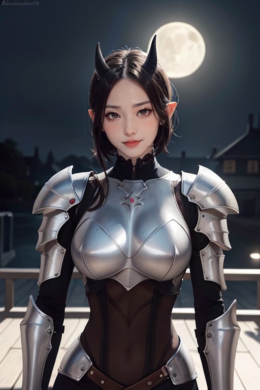 Succubus, Big Demon Wings, Defined Body AI Porn