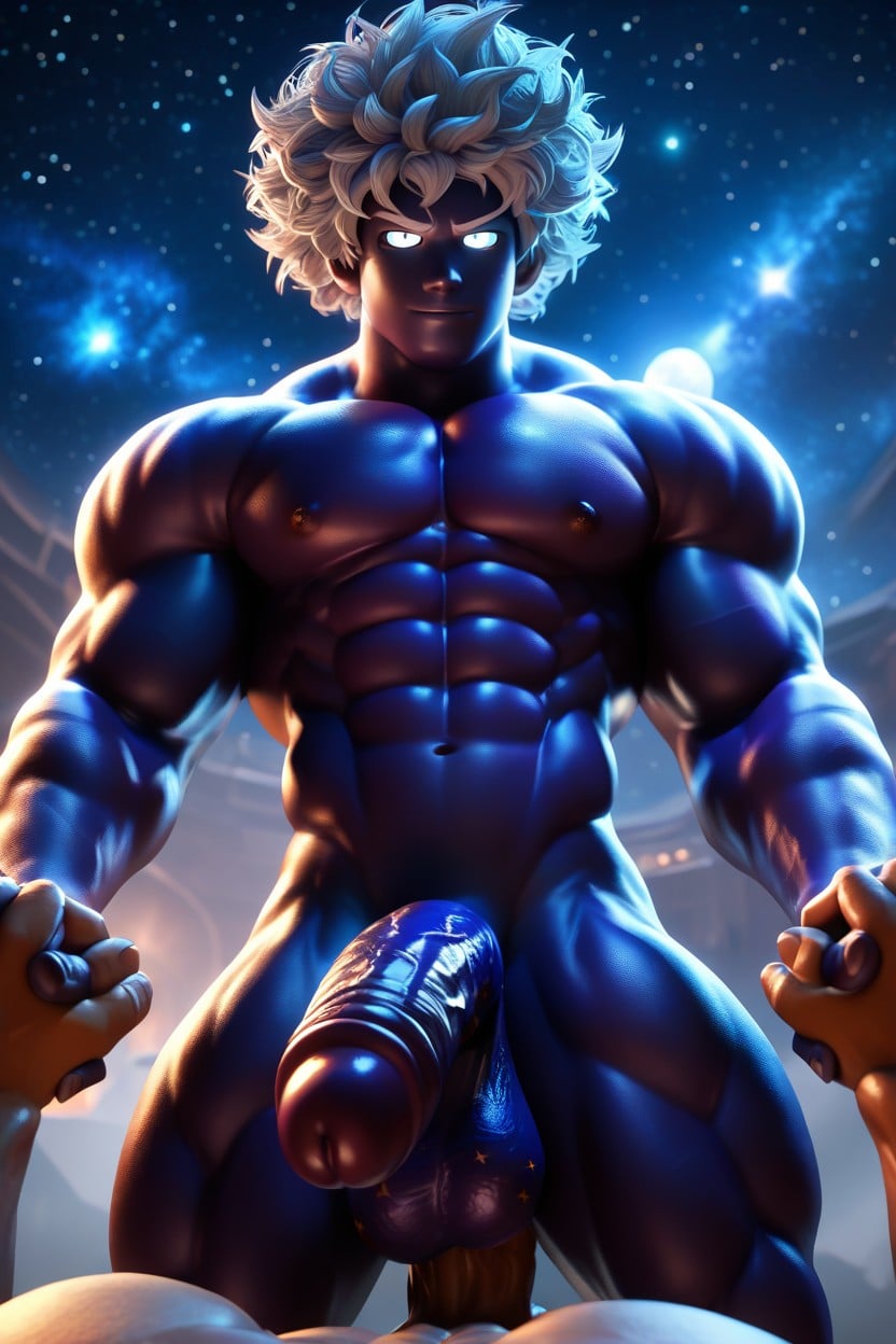 Cosmic Skin, White Eyes, Cosmic Skin AI Gay Porn