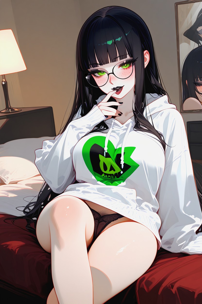 Gaming Room, Erotic Photoshoot, Pubic Hair Hentai AI Porn