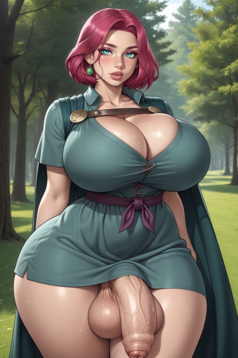 Pénis Hyper Long Et Impossible, Darkened Cock, Balls Expansion Porno IA transsexuelle