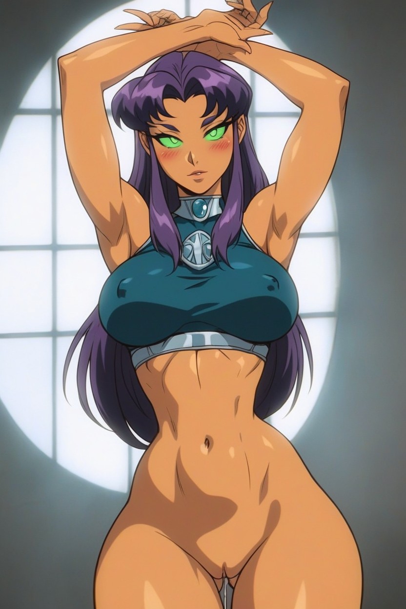 Thick Thighs, Wide Hips, Arms Up Hentai AI Porn