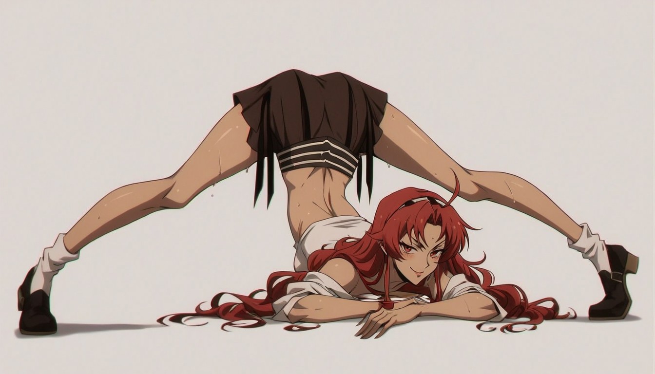 Off Shoulders, Perfect Anatomy, Black Shoes Hentai AI Porn
