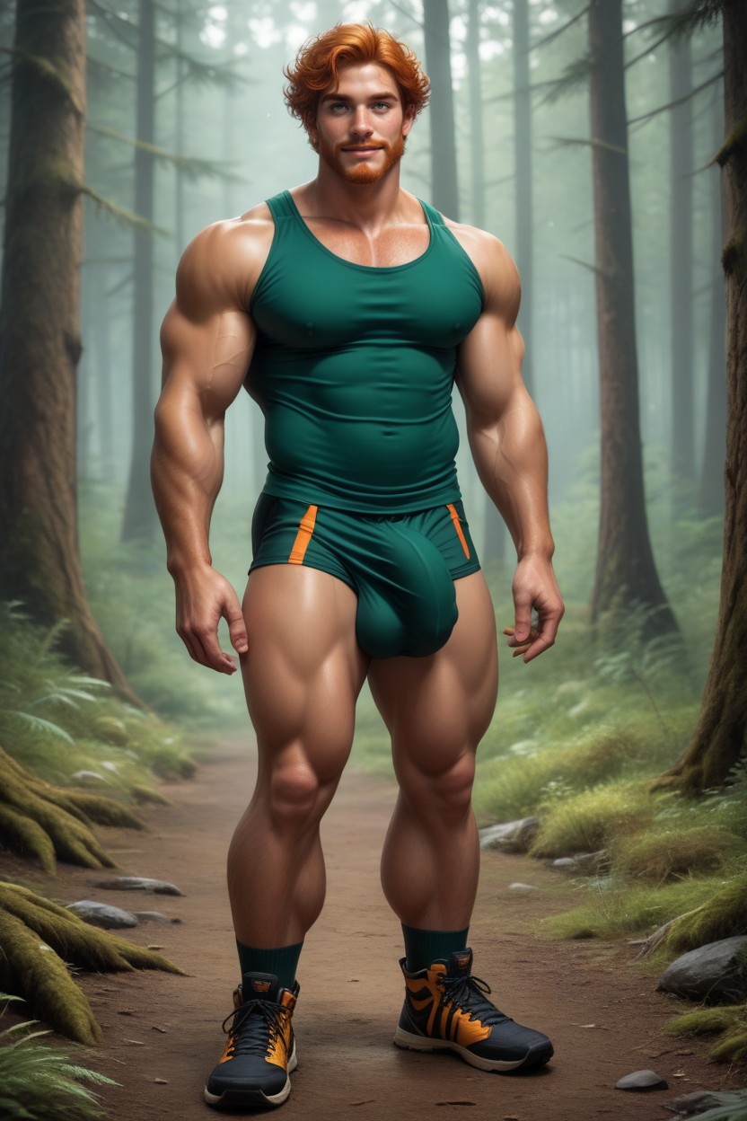 Perfect Body, Highly Detailed, Lean Body AI Gay Porn
