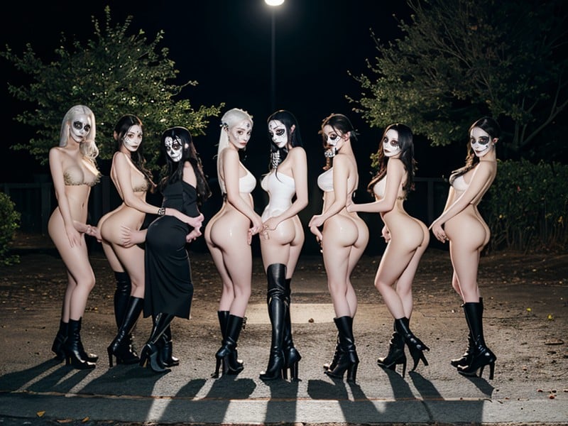 Harem, Naked, Cosplay AI Porn