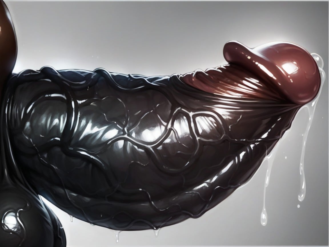 Penis And Balls In Full View, Thick Glans, Massive Glans AI Porn