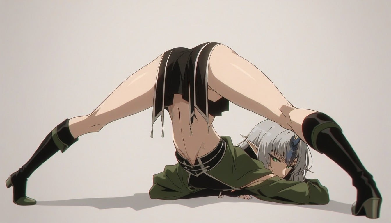Green Top, Female, Proportional Body Hentai AI Porn