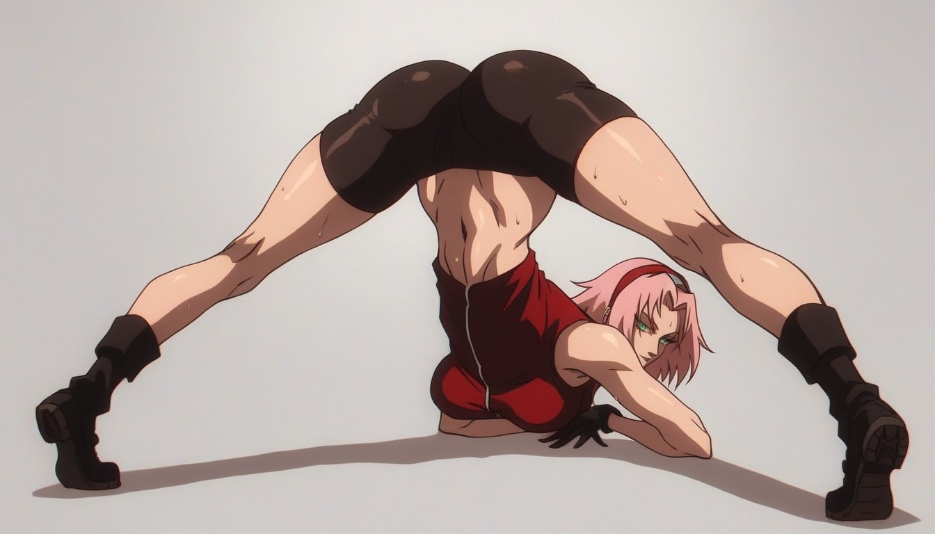 25+, Large Ass, Simple Background Hentai AI Porn