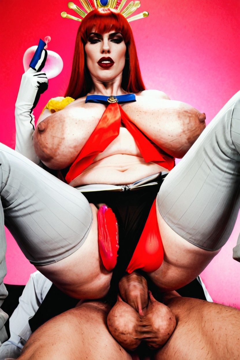 Gigantic, Missionary, Fat Dick Shemale AI Porn