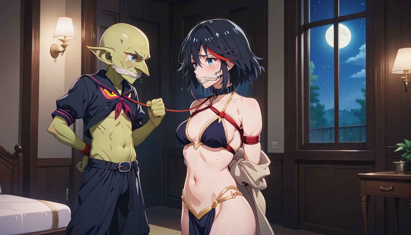Goblin N Gag, Sad, Standing Hentai AI Porn