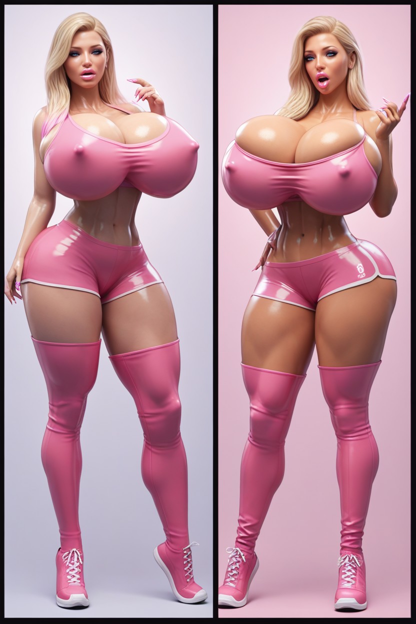 Breast Expansion, 18+, Bimbo Transformation Hentai AI Porn