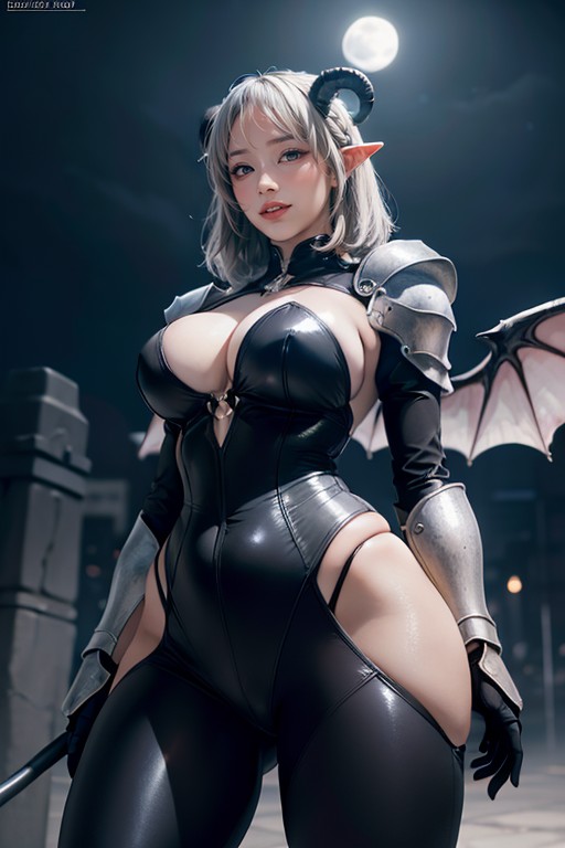 Pale Moonlight, 25+, Full Plate Armor AI Porn