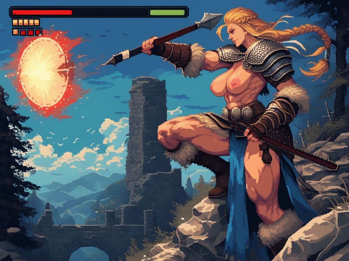 Rock Band, Viking, Viking Woman Hentai AI Porn